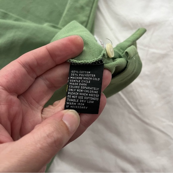 Greg Norman Men’s Play Dry Performance Mesh Polo Green Short Sleeve XXL - Picture 12 of 12